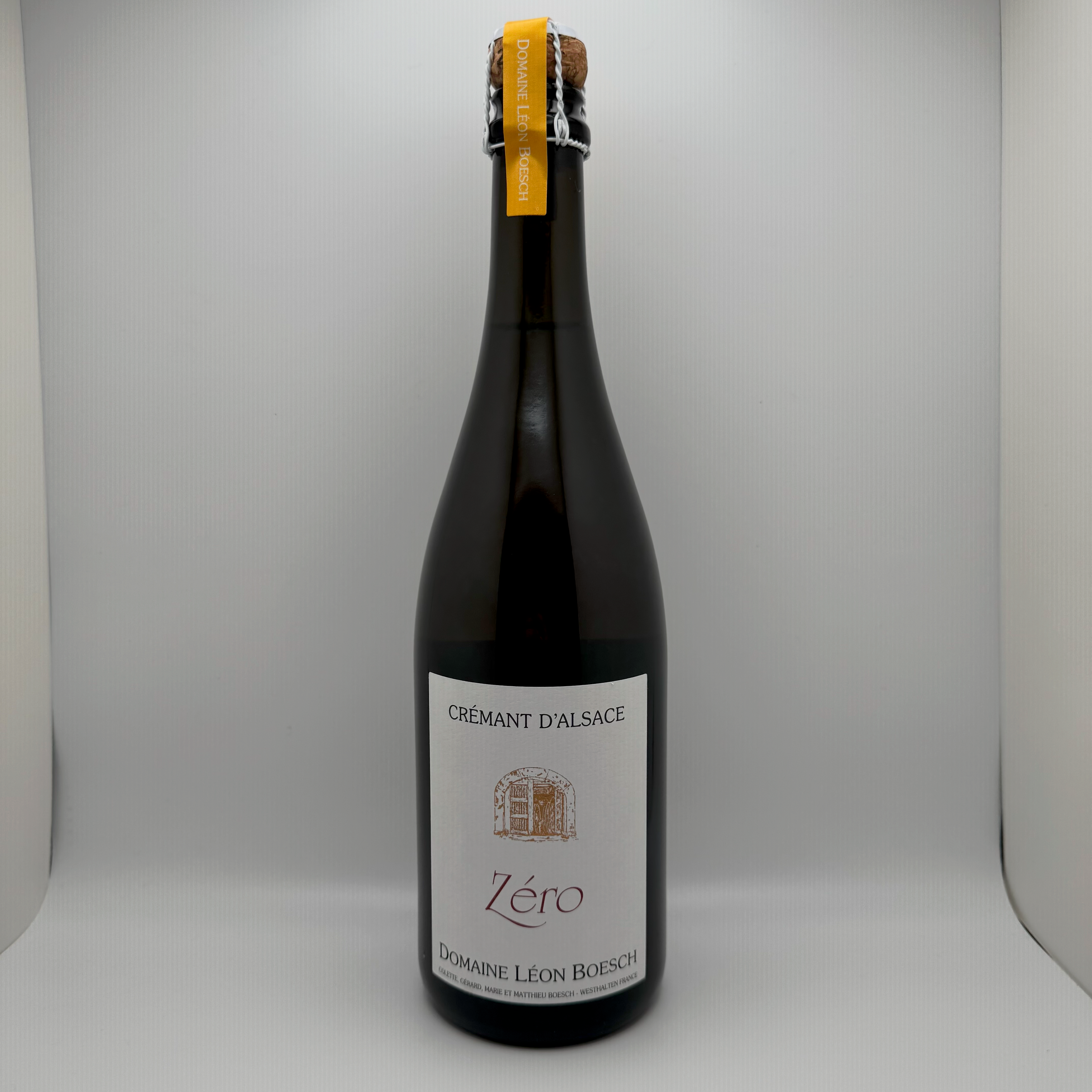 NV Domaine Léon Boesch “Zéro” Crémant d’Alsace Brut-Nature